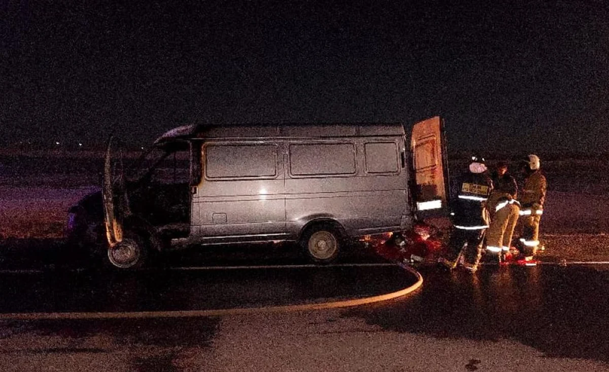 Фото предоставили в ДЧС Мангистауской области