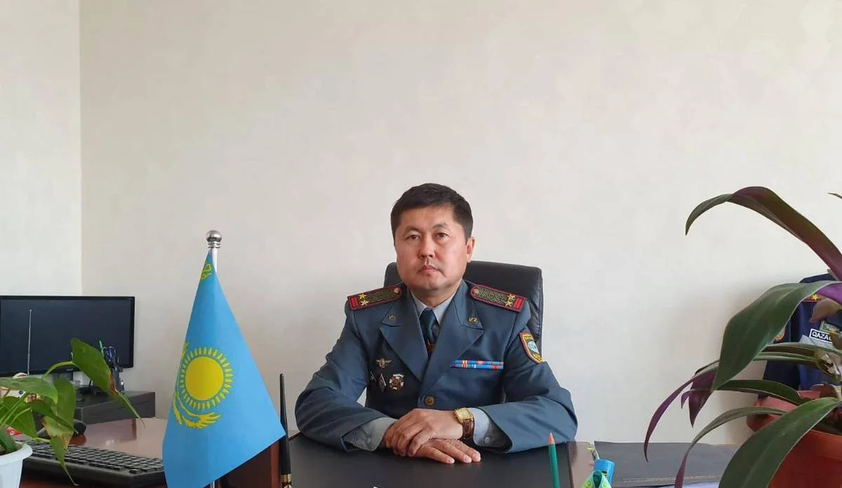 Подполковник Бекболат Каирбекович Абдикадыров.