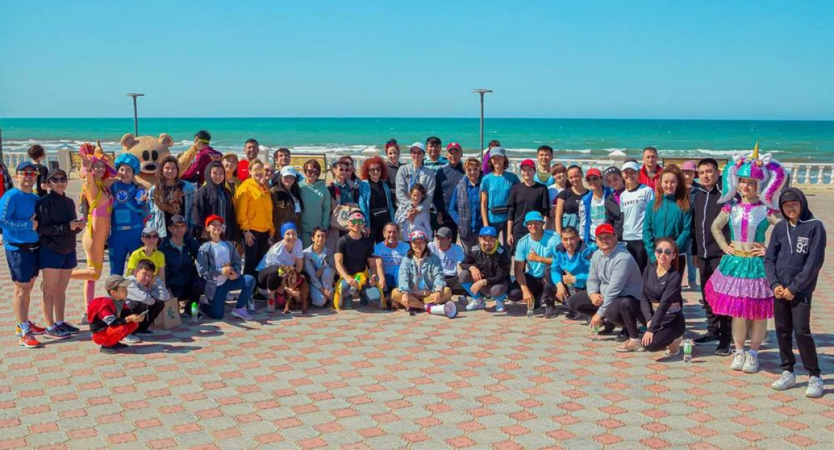 Участники забега. Фото предоставила Сабина Бейсембаева