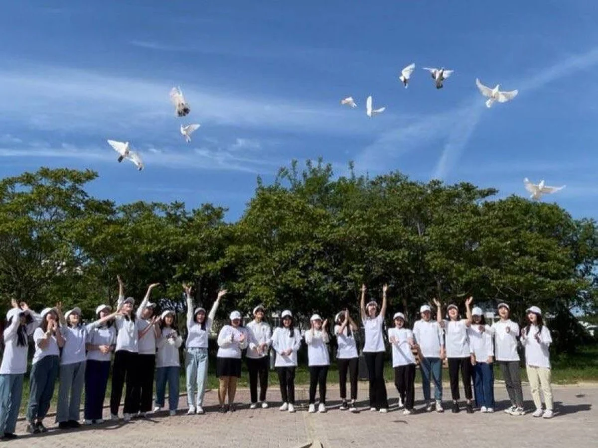 Флешмоб под девизом «Мы против наркотиков!»