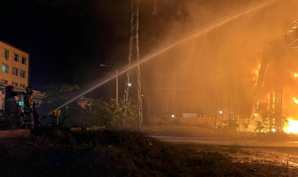 Фото предоставили в ДЧС Мангистауской области