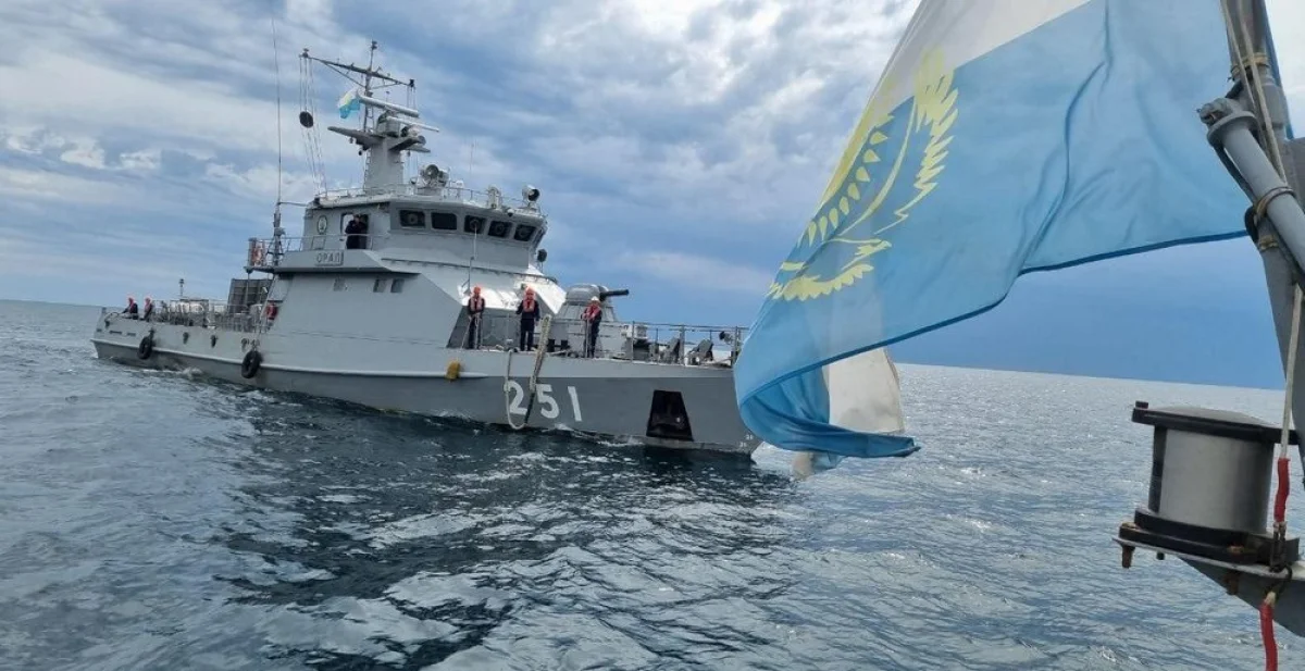 Спасательная операция. Фото и видео предоставлено пресс-службой Актауского гарнизона