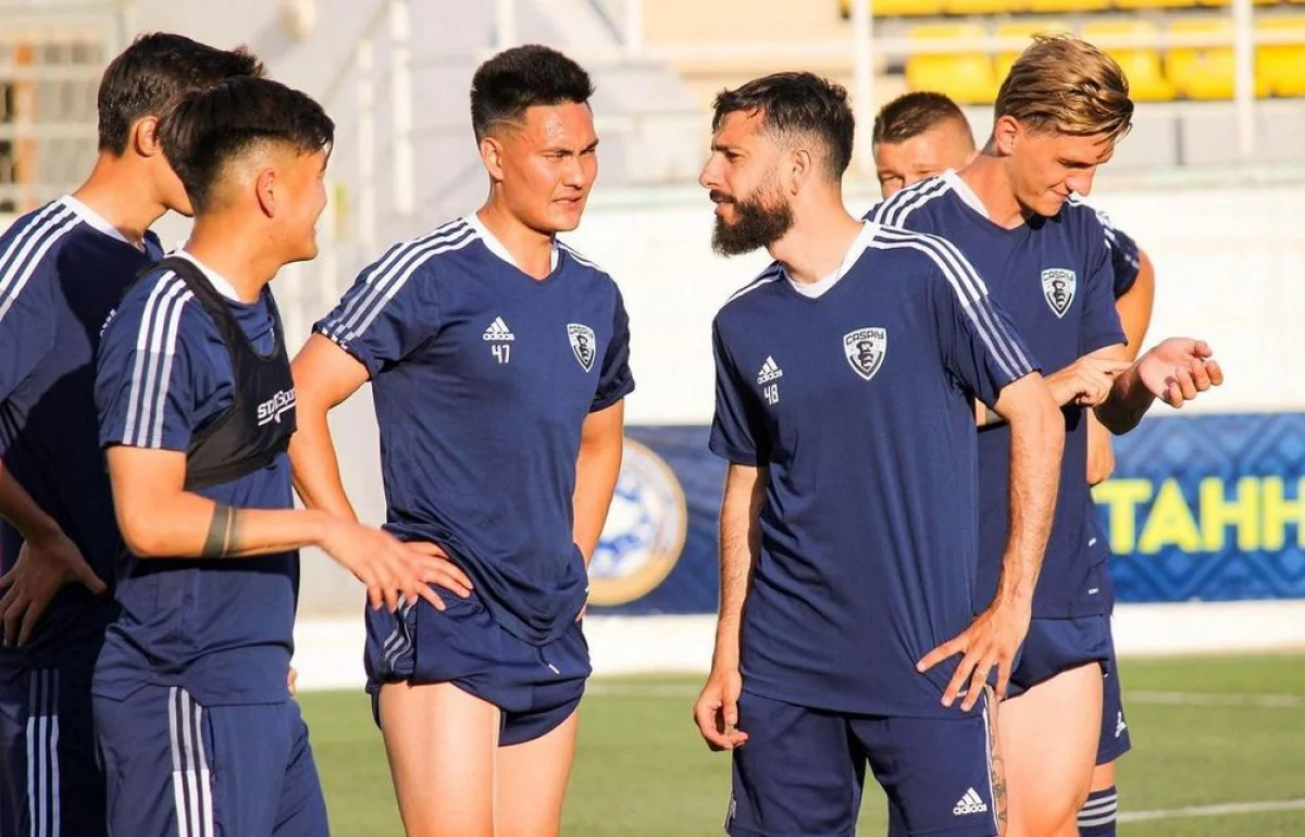 Тренировка перед матчем с «Тоболом». Фото пресс-службы футбольного клуба