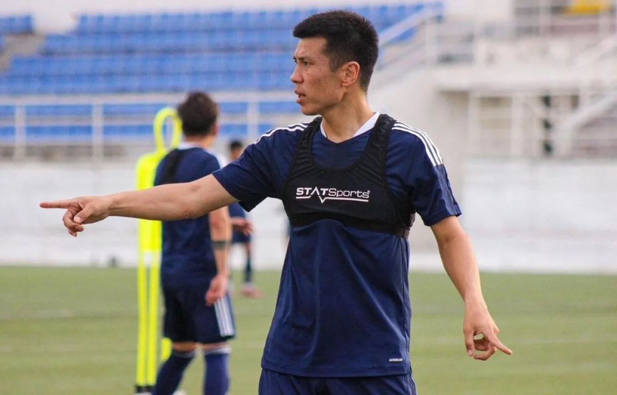 Тренировка перед матчем. Фото пресс-службы «Каспия»