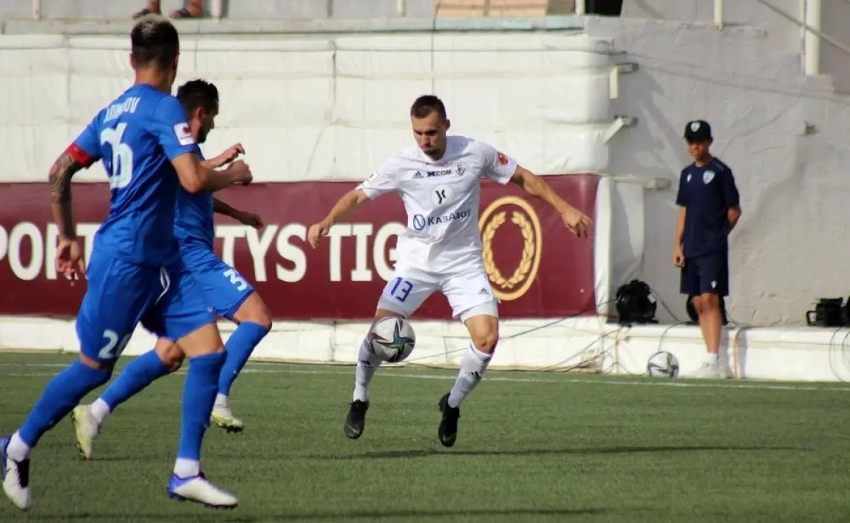 Матч против команды «Туран». Фото пресс-службы «Каспия»