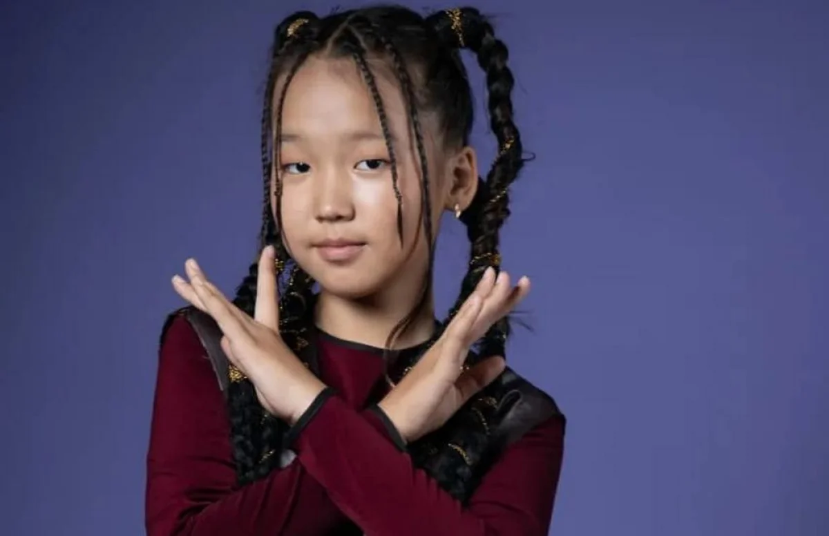 Юная артистка Амина Асгатова