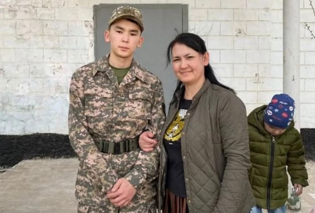 Фотографию предоставили родственники погибшего солдата-срочника. Фото из архива lada.kz