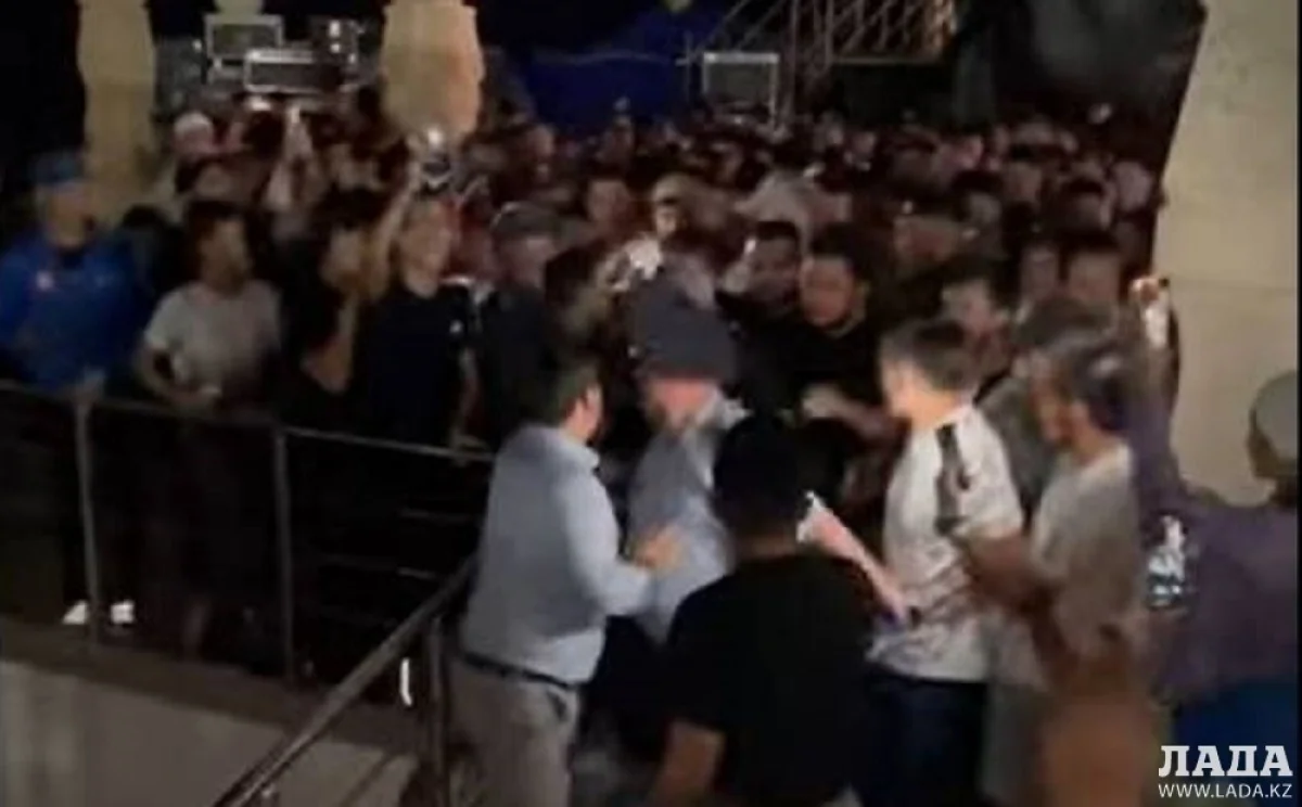 Кадр видео с места происшествия