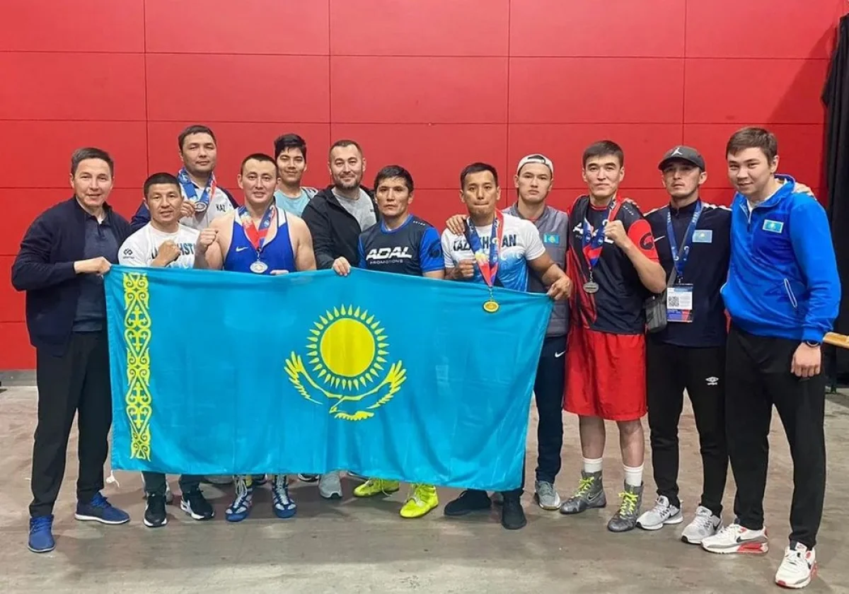 Наши призёры. Фото предоставили в Федерации бокса Мангистауской области