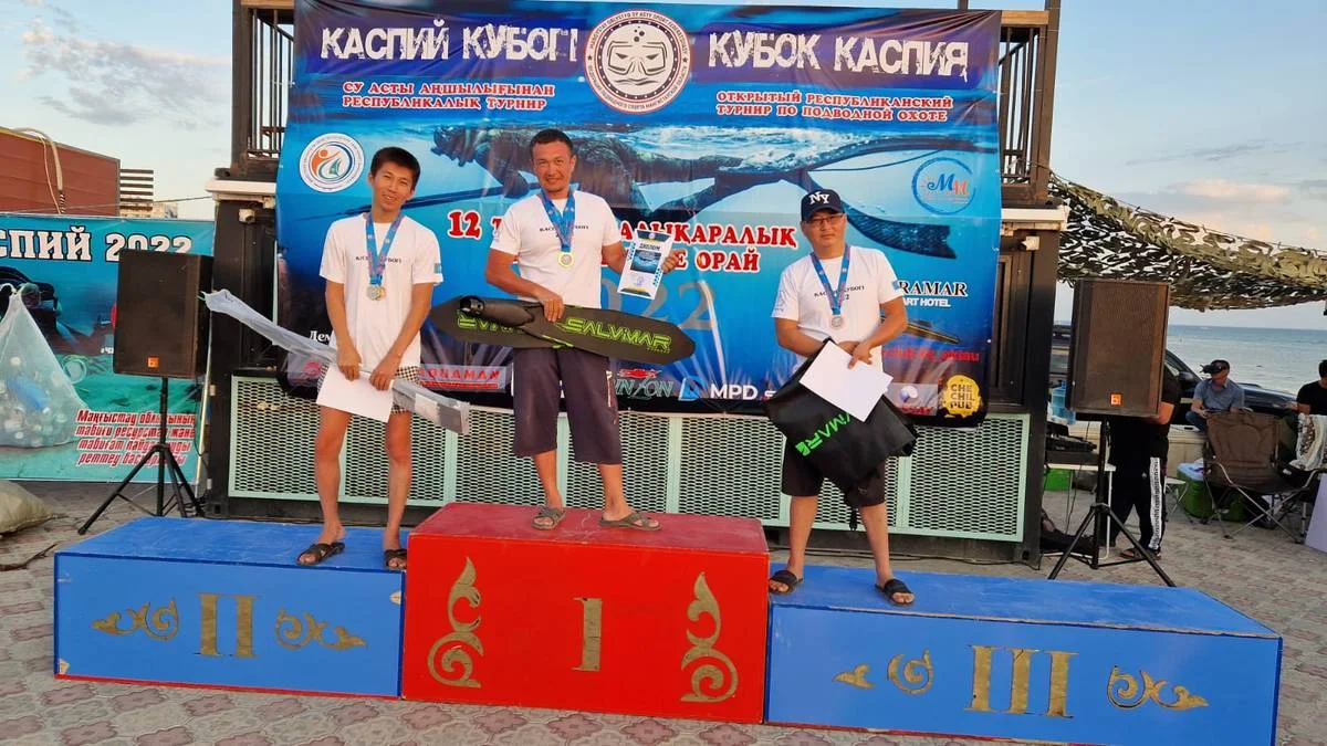 Фото федерации подводного спорта Мангистауской области.