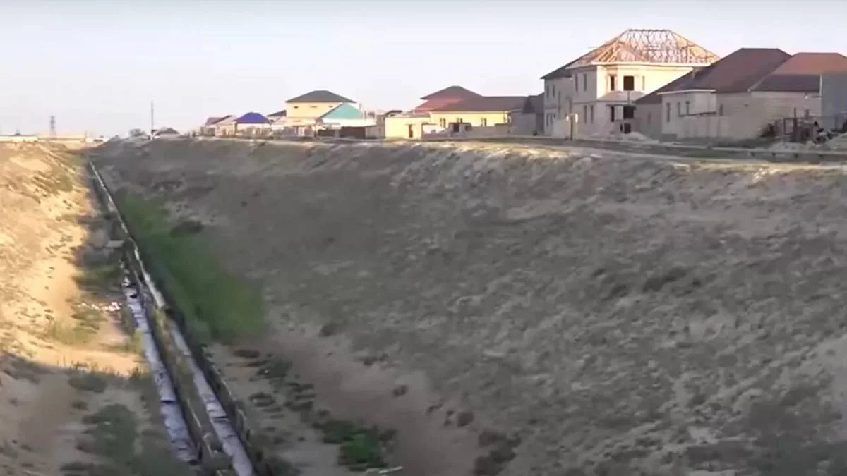 Кадр из репортажа Хабар 24