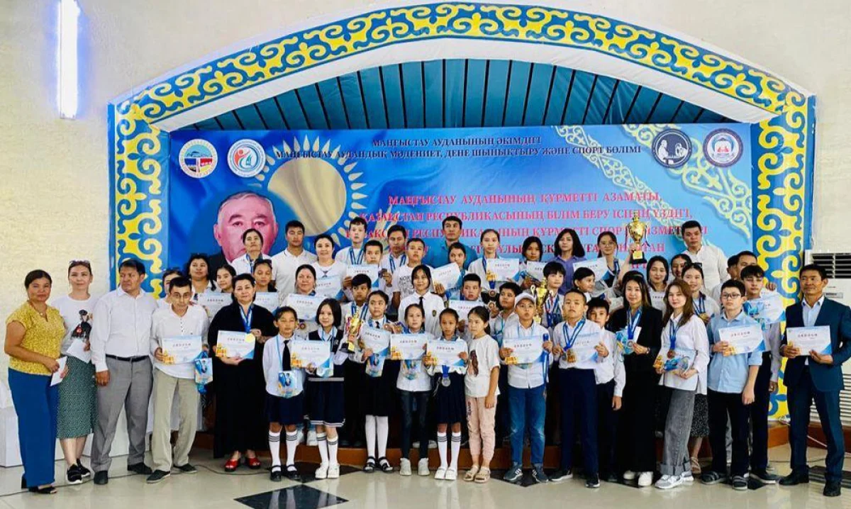 Чемпионы и призеры Турнира. Фото предоставлено Г.Жакиевой