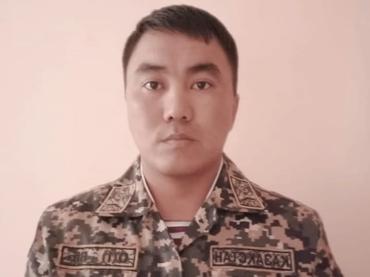 Арман Мурзамуратов. Фото  пресс-службы Национальной гвардии РК.