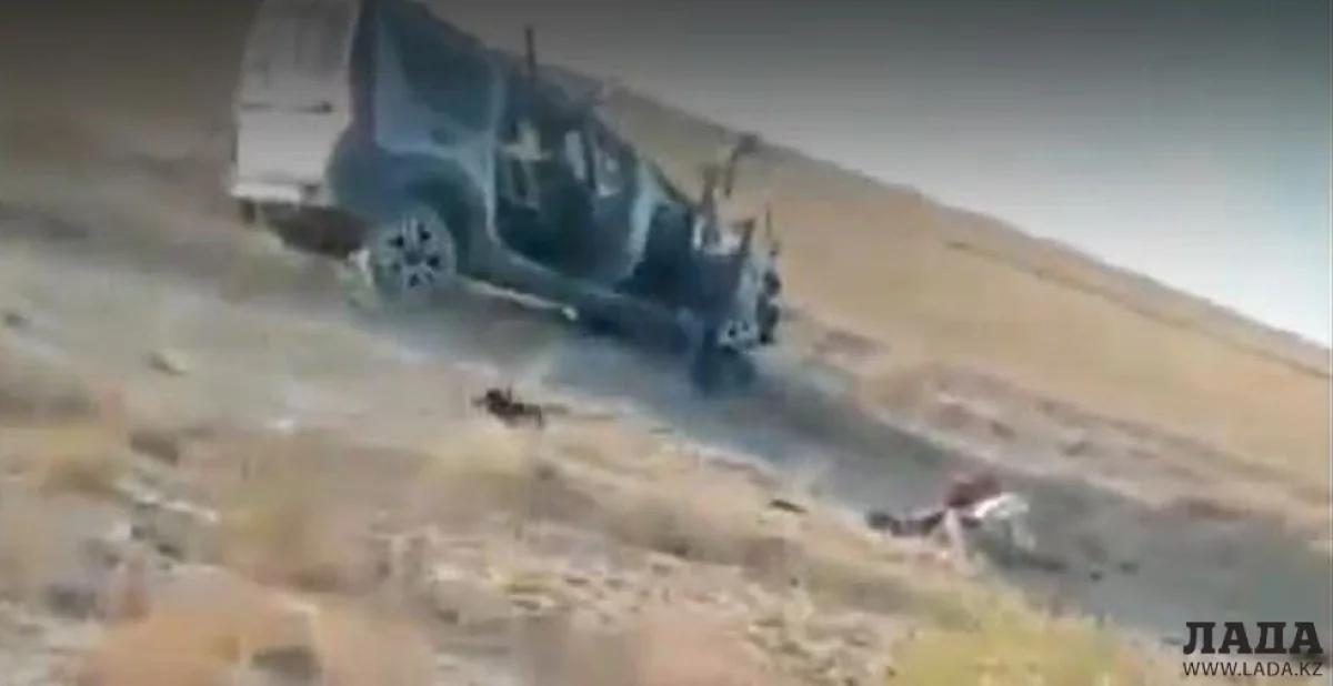 Кадр из видео с места происшествия