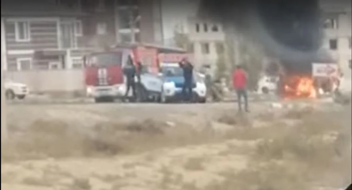 Кадр видео с места происшествия