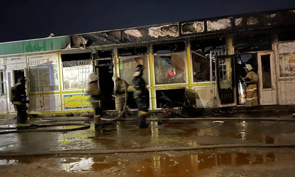 Фото предоставлено ДЧС Мангистауской области