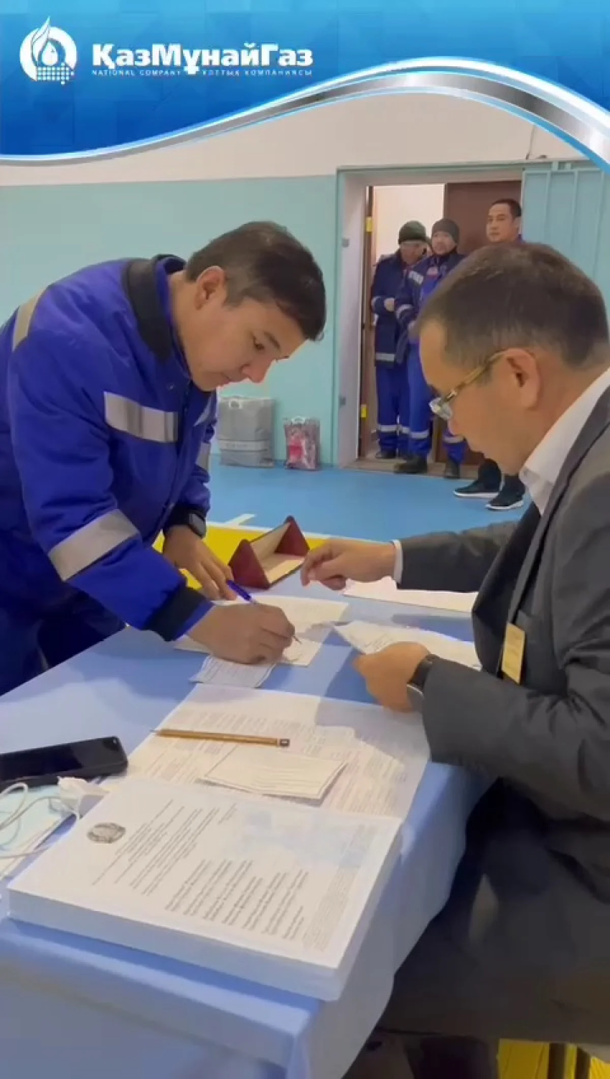 Фото предоставли в ЦОК Мангистауской области