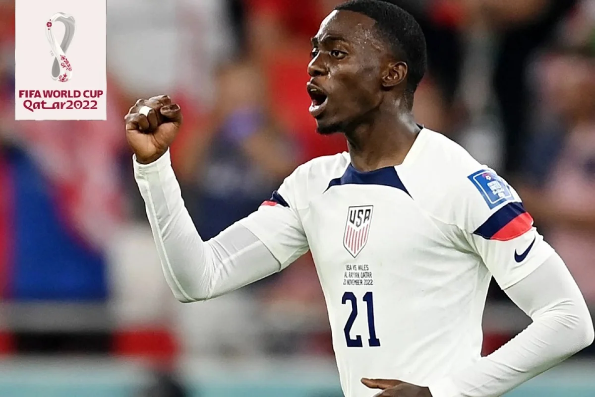 Сын Президента Либерии забивает за США в Катаре