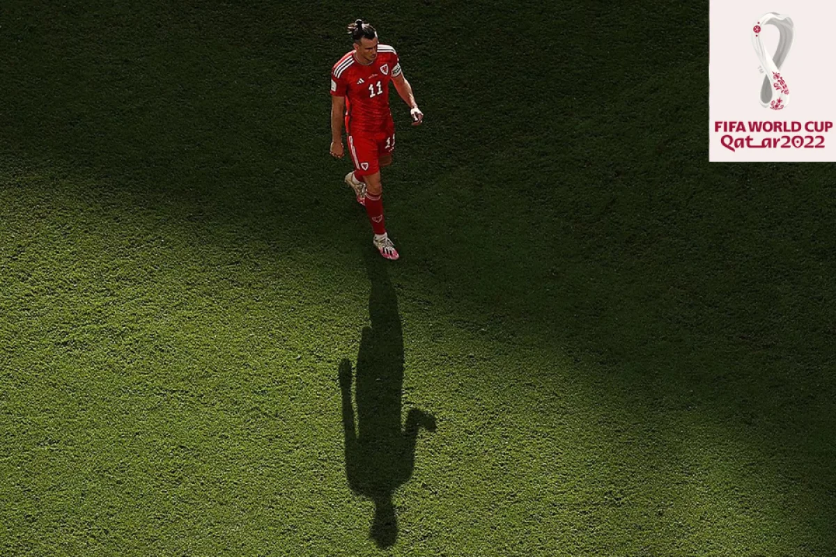 Бейл - автор единственного гола Уэльса на чемпионате мира