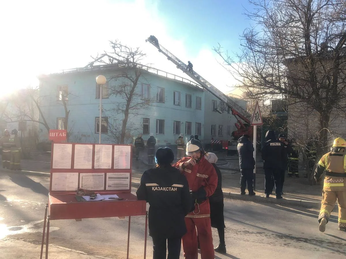 Фото ДЧС Мангистауской области