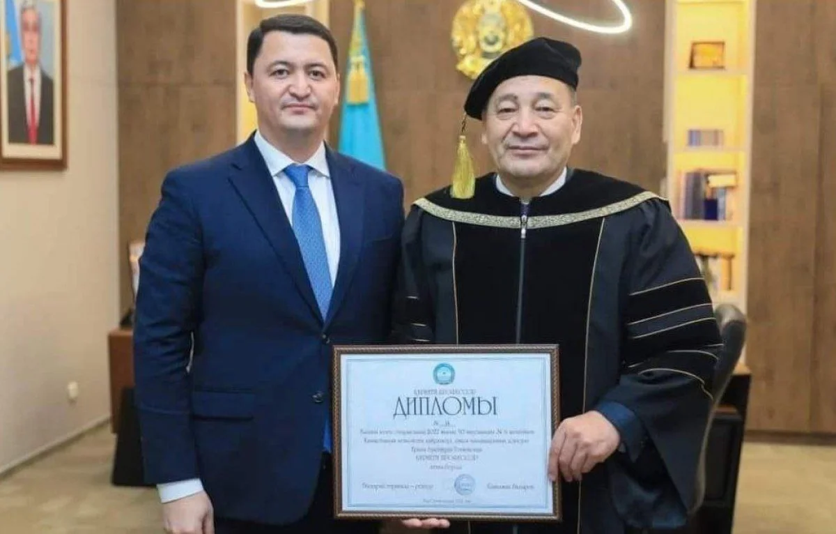 Фото со страницы Ербола Едилова в Telegram-канале