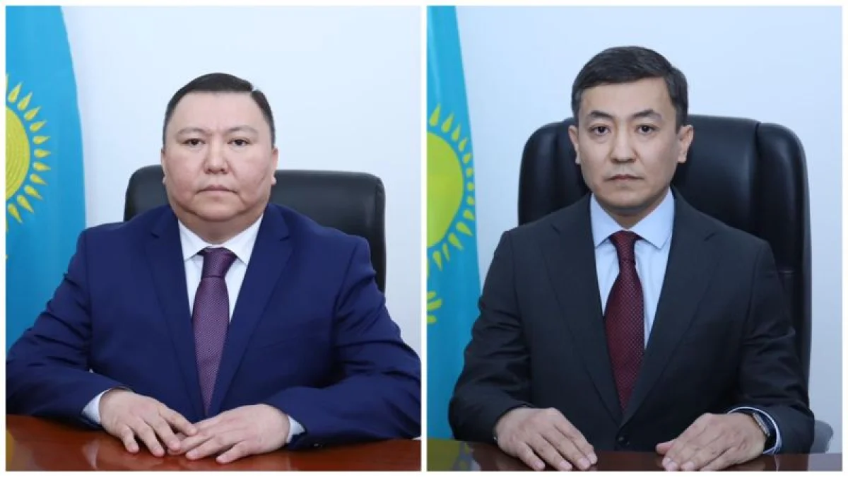 Слева Руслан Бектемир, справа - Канат Кульджанов