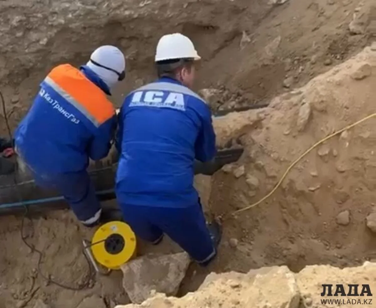 Фото предоставила  пресс-службе департамента по чрезвычайным ситуациям Мангистауской области