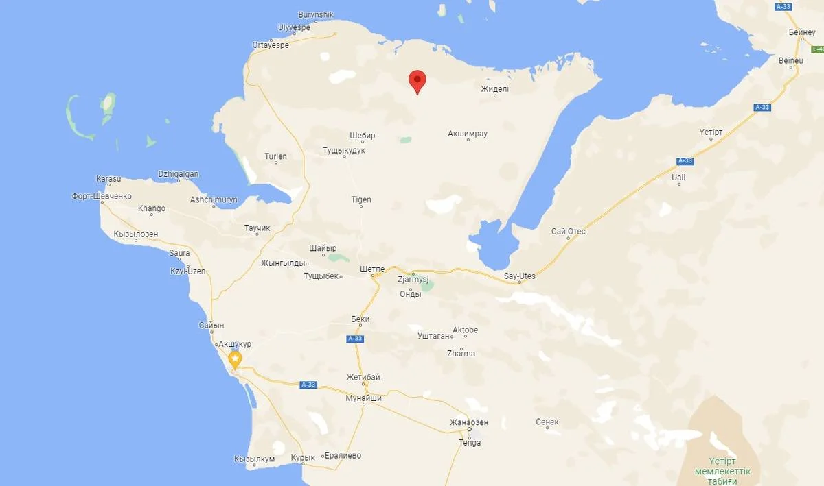 Google maps. Эпицентр