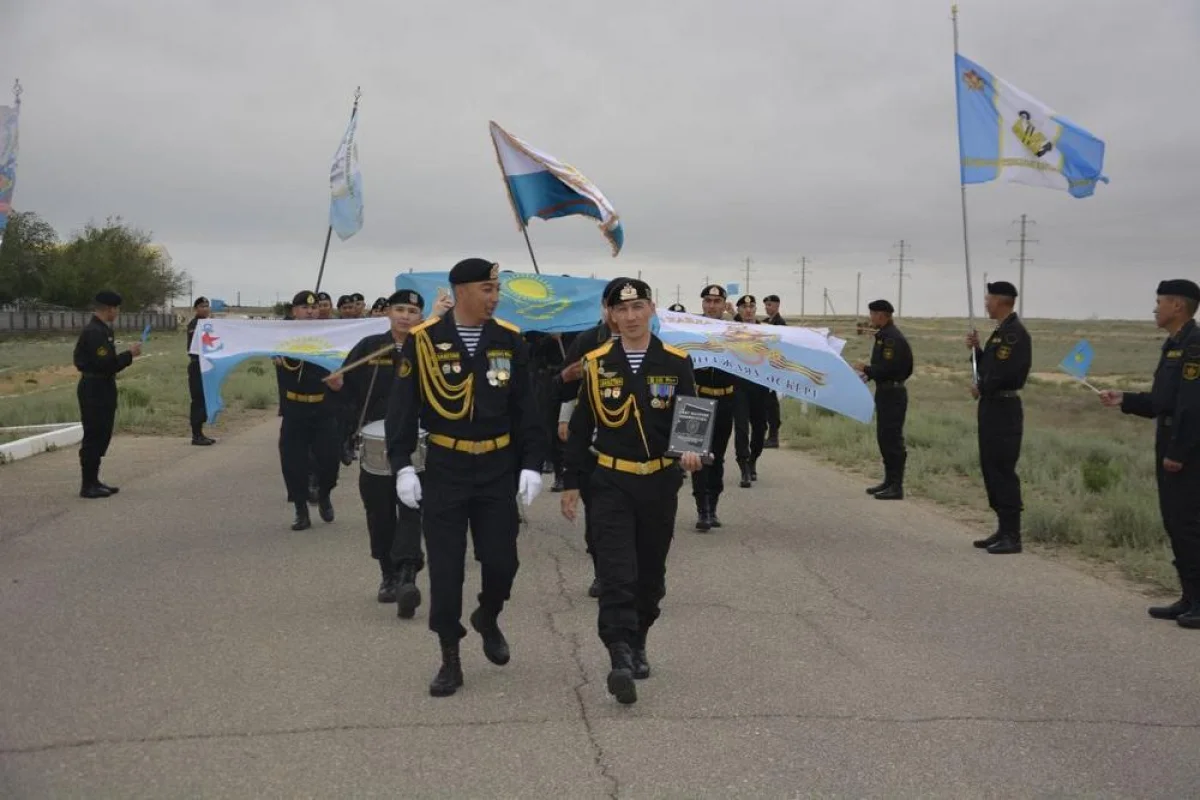 Чествование сержанта 3 класса Ермек Зайлаги