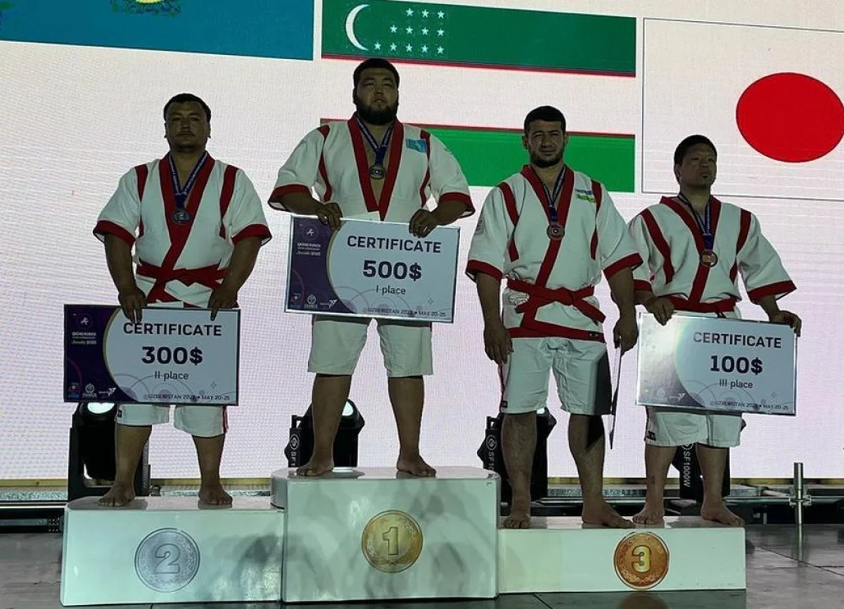 Чемпионский титул в Узбекистане. Фото предоставили в управлении физической культуры и спорта