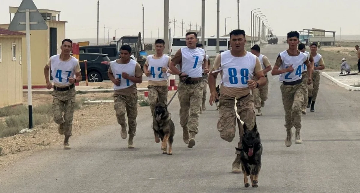 Состязания кинологов. Фото предоставлено А.Жаналиповым