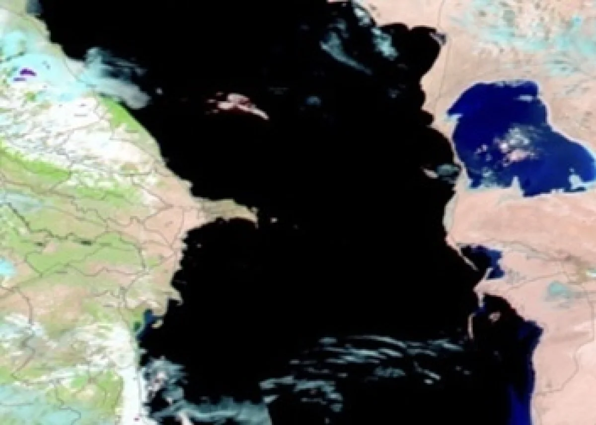 Фото из космоса, сделанное в 2023 году