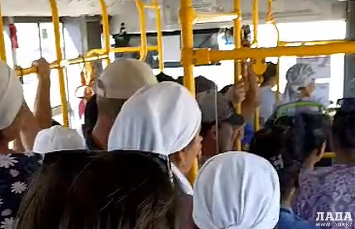 Фото предоставили пассажиры маршрута №105