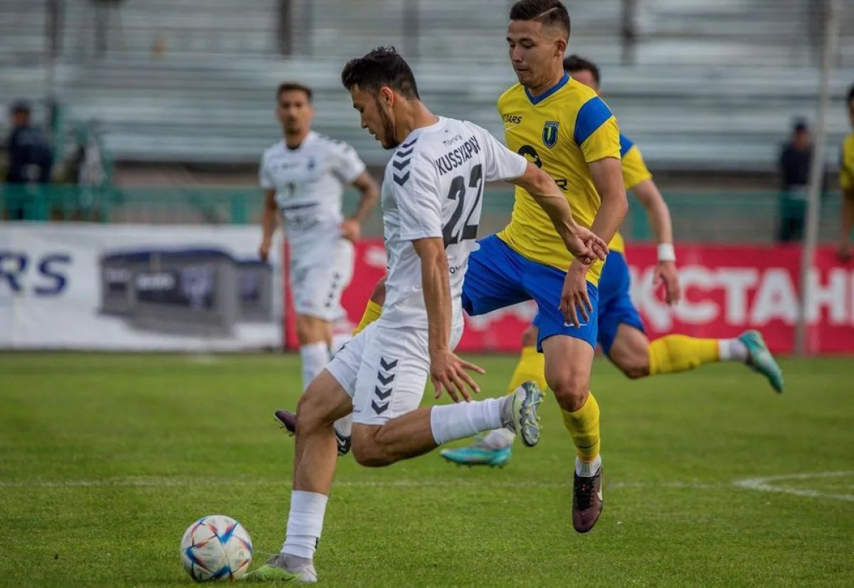 Матч между «Каспием» и «Жетысу»