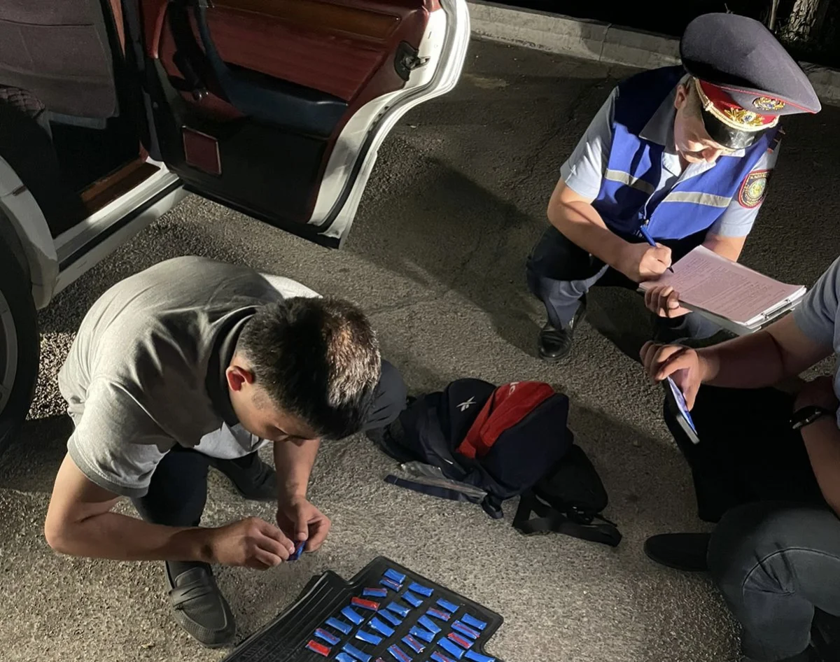 Фото предоставили в департамента полиции Мангистау