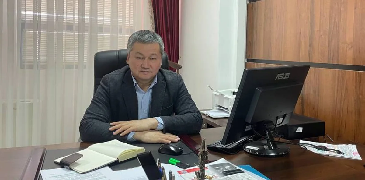 Е.Космаганбетов. Фото предоставлено пресс-службой филиала