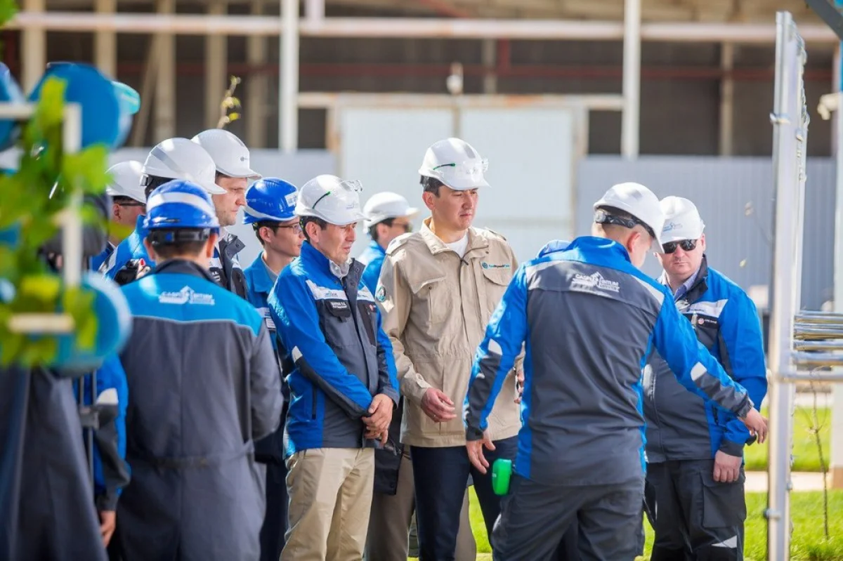 Фото предоставила пресс-служба АО  НК «КазМунайГаз»