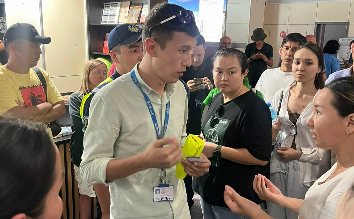 Фото предоставили пассажиры рейса