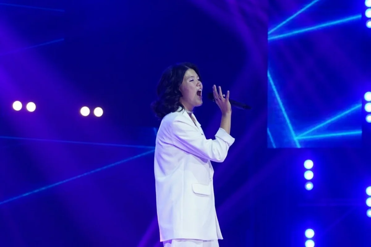 Выступление Айым на фестивале. Фото организаторов