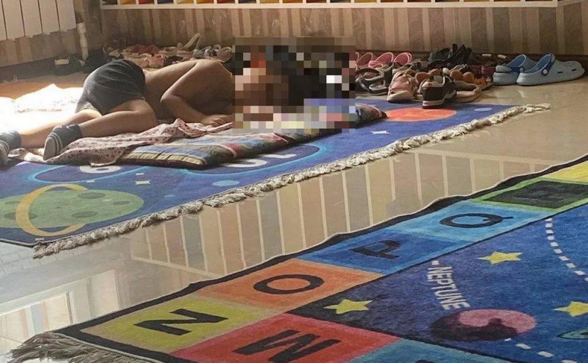 Фото детского сада «Бесата» с канала журналиста Михаила Козачкова