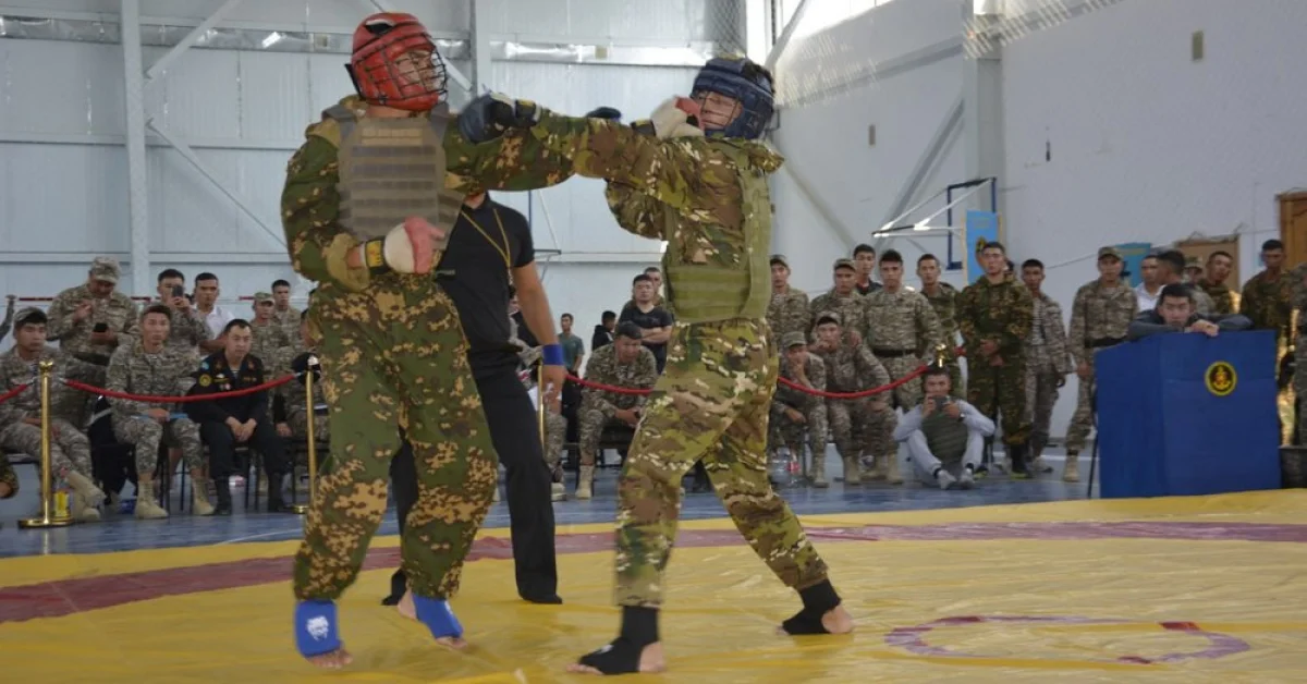 Борьба за первенство. Фото предоставил Н.Шалабаев