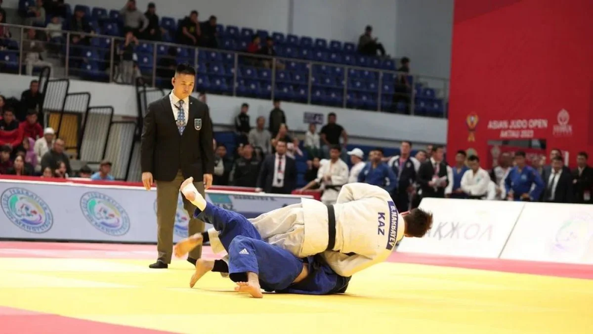 Схватка на татами. Фото предоставлено управлением спорта