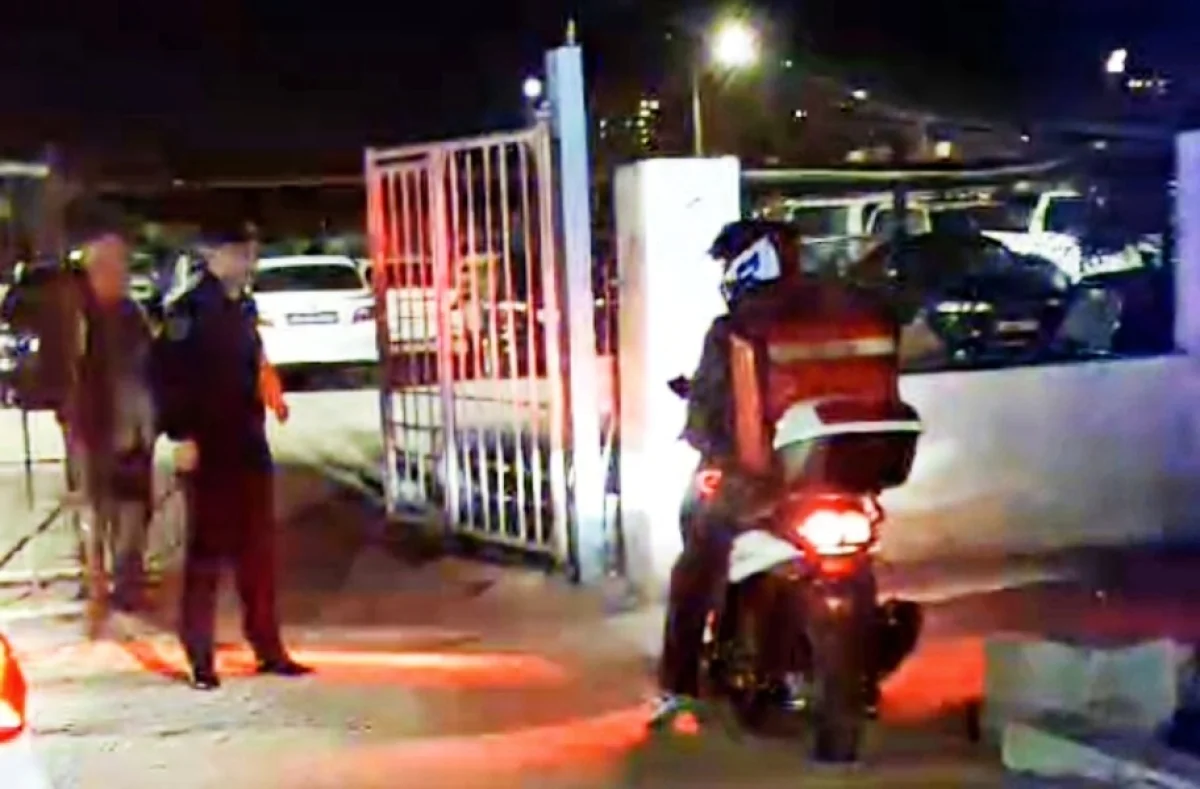 Фото предоставил водитель скутера Ермек