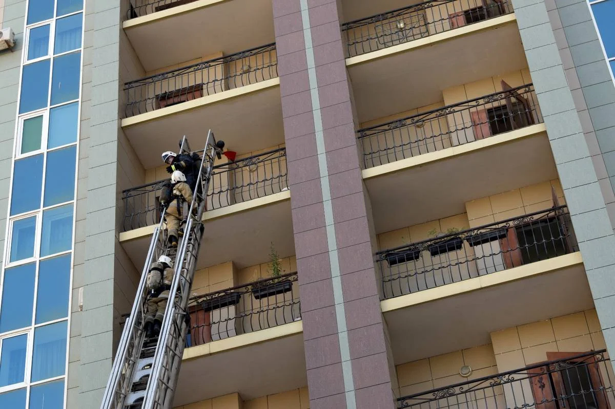 Фото ДЧС Мангистауской области