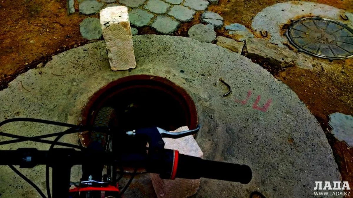 Фото местного велосипедиста