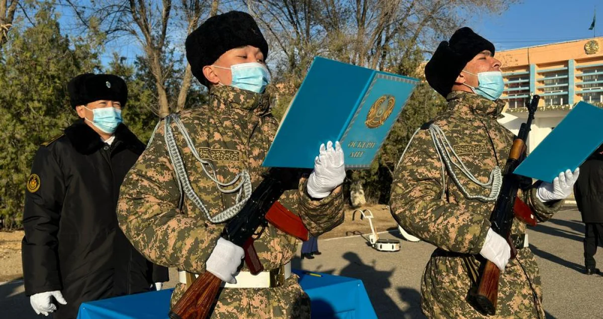 Церемония принятия присяги. Фото предоставил К.Джамбулатов