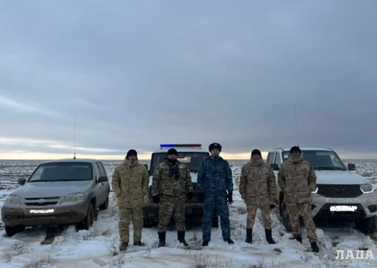 На месте задержания. Фото предоставил М.Каратауов