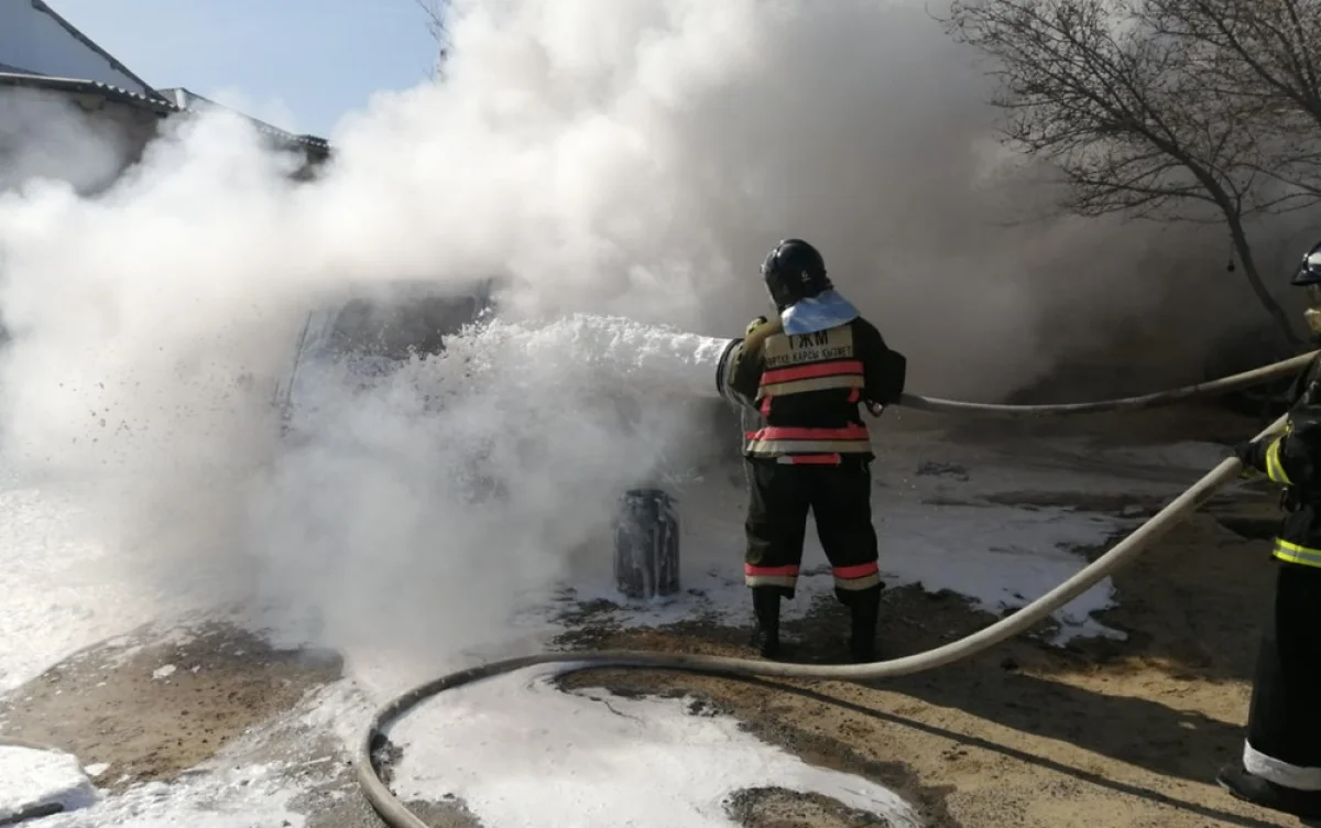 фото пресс-службы ДЧС Мангистауской области