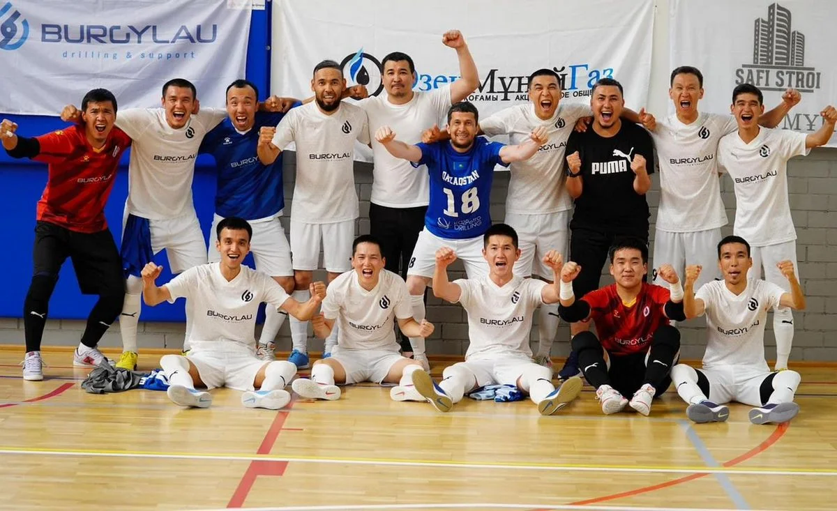 Команда из Жанаозена «Бургылау». Фото предоставили в Центре общественных коммуникаций