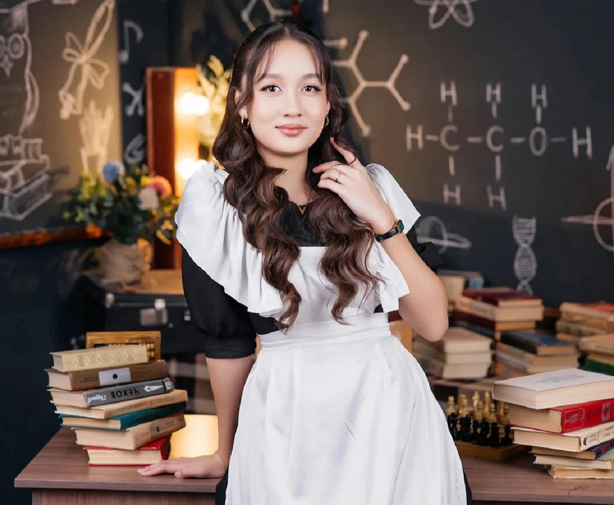 Нурсауле Жусуп, ученица 11 класса школы №6 имени Мекерии Атымова